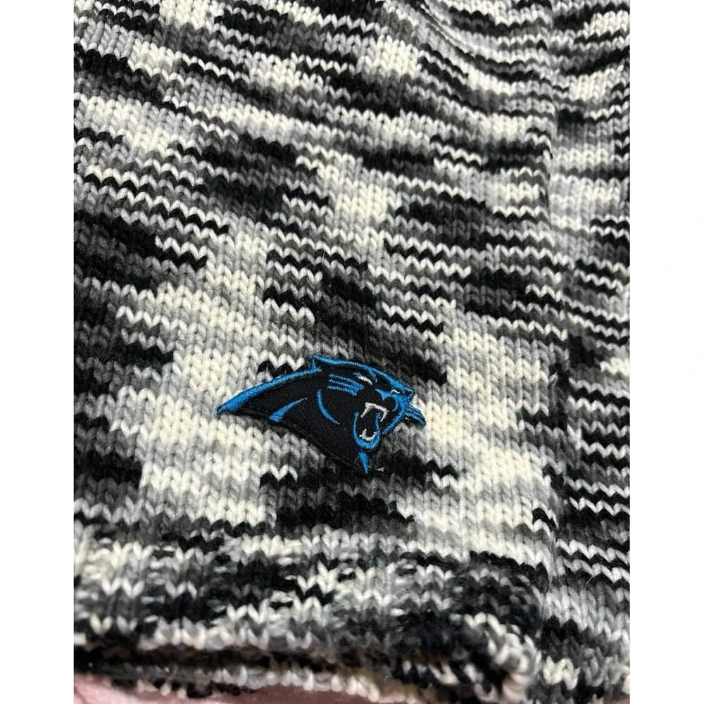 NEW Touch by Alyssa Milano NFL Carolina Panthers Space‎ Dye Knit Neck Muffler